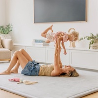 Tapis de jeu pliable double face de haute qualité pour bébés et enfants, idéal pour l'intérieur et la décoration de la maison