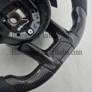 Nuevo Producto: Volante de Fibra de Carbono y Cuero Perforado para Mercedes Benz W177 W213 W204 W205 W211 C257 AMG - Product Image 3