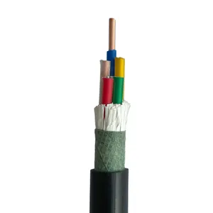 Cable de control blindado aislado de PVC PE conductor de cobre de 4 núcleos de 2-61 de la TC-ER