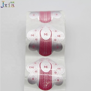 Lot de 2019 extensions d'ongles ovales en aluminium, Logo personnalisé, 100 pièces/rouleau, 500 pièces/rouleau - Product Image 6