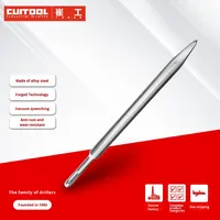 Burin à quatre rainures en acier pointu pour marteau électrique 14x250MM OEM sans manche pour le perçage et la production