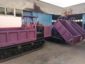 China Mini Crawler Truck Dumper 3 Tonnen selbst ladende Crawler Dumper Dump Truck Transporter mit hoher Qualität - Product Image 3