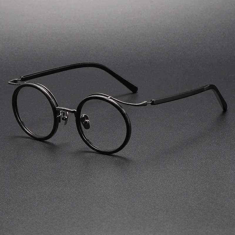 F85676 High Quality Unique Handmade Optical Eyewear Wholesale Custom Logo Blue Light Blocking Glasses Eyeglasses Frames