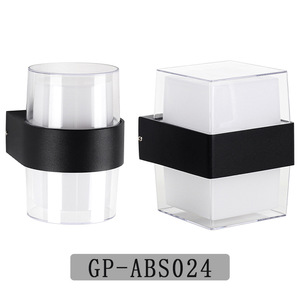 อิคาวะ ไลท์ติ้งโคมไฟติดผนัง LED สำหรับภายนอกอาคาร แบบสองหัว ส่องขึ้นลง กันน้ำ โคมไฟทางเดินระเบียงสวนสไตล์โมเดิร์น - Product Image 5