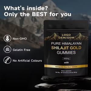 Gomitas de Shilajit y Ashwagandha OEM, Suplemento para el Rendimiento y la Recuperación, Sin Gluten, Vegano, Para Adultos - Product Image 6