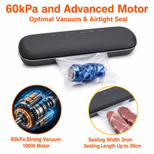 Machine <span class=keywords><strong>de</strong></span> mise sous vide <span class=keywords><strong>de</strong></span> table 3-en-1 à <span class=keywords><strong>chambre</strong></span> unique pour la conservation des aliments, idéale pour la cuisine domestique - Product Image 3