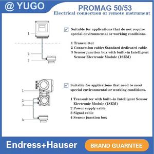 100% gốc endress + hauser 10p15 50p15 53p15 lưu lượng kế điện từ chính xác cao cho hóa chất thực phẩm dược phẩm - Product Image 3