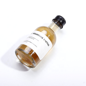 Mini botella de vino de cristal vacía, botella de licor de vidrio <span class=keywords><strong>con</strong></span> tapa de tornillo, de alta calidad, de 50ml, para <span class=keywords><strong>Vodka</strong></span>, Gin, ron, Alcohol y whisky - Product Image 3