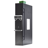 Switch Ethernet Industri 10/100mbps Port Jaringan DIN-RAIL SUPPORT Base-T IP40 Switch Jaringan Industri Tanpa Kipas