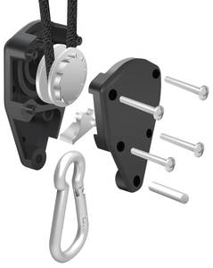 <span class=keywords><strong>Corde</strong></span> métallique de <span class=keywords><strong>suspension</strong></span> de longueur réglable de cintre de lumière de LED de qualité commerciale avec la poulie <span class=keywords><strong>en</strong></span> métal <span class=keywords><strong>pour</strong></span> la culture de plantes - Product Image 2