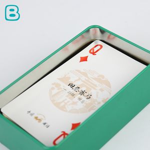 Naipes Bíblicos Premium Personalizables de Plástico Resistente con Caja de Hierro - Product Image 4