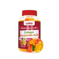 Bonbons Gommeux au Collagène, Vitamines et Suppléments Multiples (Hyaluronique, Biotine) pour Femmes, Prix Usine, Éclaircissement de la Peau