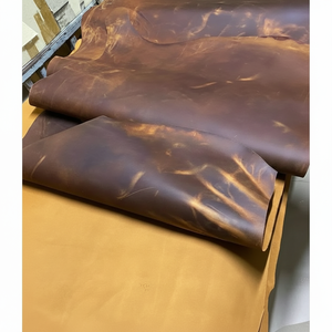 Hoja de cuero de piel de vaca genuina personalizada más vendida OEM ODM para decoración del hogar y uso artesanal - Product Image 1