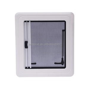 Cadre <span class=keywords><strong>intérieur</strong></span> moulé monobloc en ABS blanc pour remplacement de fenêtre de caravane, remorque ou <span class=keywords><strong>camping</strong></span>-<span class=keywords><strong>car</strong></span> MAYGOOD avec <span class=keywords><strong>store</strong></span> enrouleur et moustiquaire - Product Image 3