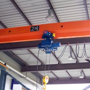 Grúa Puente Compacta de Viga Única Sevencrane, Capacidad de 3 Toneladas, Polipasto Eléctrico de Cadena, Altura Máxima de Elevación de 25 m, Control Remoto/Cabina - Product Image 2
