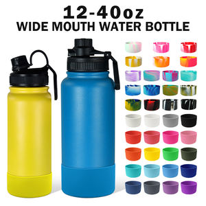 กระติกน้ำสุญญากาศแบบมีโลโก้สั่งทำ ขนาด 18 ออนซ์ 32 ออนซ์ สำหรับออกกำลังกาย ผนังสองชั้น เก็บอุณหภูมิ ปากกว้าง ขวดน้ำสแตนเลสสำหรับเล่นกีฬา - Product Image 5