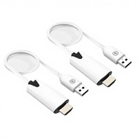 Adaptateur HDMI sans fil, répartiteur USB HDMI, Plug and Play, extension d'affichage pour l'éducation et la télévision