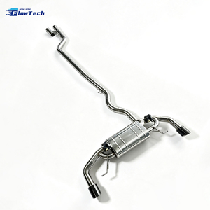 ระบบท่อไอเสียแคทแบคสมรรถนะสูงสำหรับ BMW M235i M135i F21 F20 N55 3.0T ผลิตจากสแตนเลส 304 พร้อมวาล์วควบคุมเสียงแบบ Valvetronic ใช้ได้กับ OEM - Product Image 2