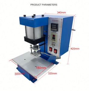 Máquina de Estampado en Caliente Neumática de Alta Eficiencia para Marcar e Indentar Cuero, Máquina de Etiquetado por Presión en Caliente - Product Image 5