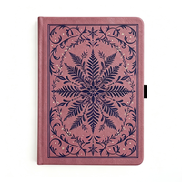 Carnet de notes A5 relié rigide, couverture en cuir PU personnalisée, journal avec bande élastique, cadeau