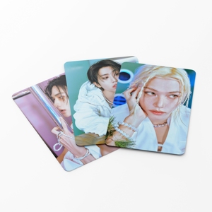 KPOP Idol 55 piezas/caja <span class=keywords><strong>Stray</strong></span> Kids 10º Mini Álbum This&That Tarjeta Láser Fotográfica Lomo Card - Product Image 6