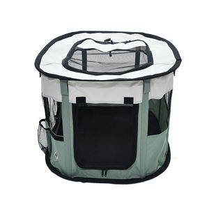 Effen Patroon Zachte Hond Box Voor Kleine Dieren Ijzer Met Ritssluiting En Plastic Lade Pallet Box Verpakking - Product Image 3