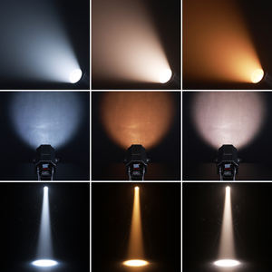 Luz Cegadora LED COB Blanca de 200w para Escenario, Zoom, Haz de Aluminio Cálido, Resistente al Agua, Control DMX512, Luces de Proyección - Product Image 2