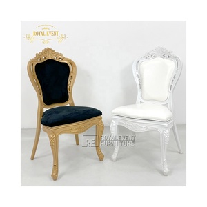 Sedia Moderna in Plastica per Esterni, Sedia Luigi in Resina PP Bianca per Matrimoni, Eventi, Feste, Noleggio, Banchetti, Sala da Pranzo - Product Image 3