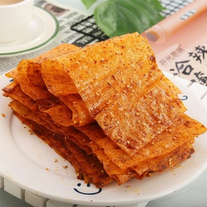 Aperitivos de soja picantes veganos al por mayor, copos de judías Latiao chinas, aperitivos de judías - Product Image 3