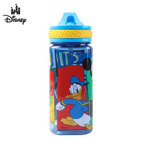 Gobelet en plastique rigide <span class=keywords><strong>Disney</strong></span> Square pour enfants, design classique personnalisé avec pailles - Product Image 2