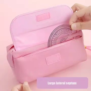 Étui à crayons personnalisé en papier DuPont motif dessin animé mignon unisexe Simple grande capacité Zip mode papeterie stockage - Product Image 6