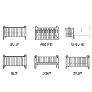 Design moderno multifunzionale in legno <span class=keywords><strong>bianco</strong></span> culle letto nuovo Design a prezzo per l'applicazione della camera da letto - Product Image 6