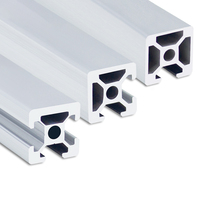 Profilé en aluminium à fente en T 2020, profilé d'extrusion à fente en T 2020, profilé en aluminium 2020