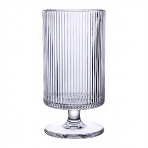 Vaso de Vidrio Sodocálcico Creativo de Lados Rectos, Vaso sin Tallo para Cócteles, Exquisitamente Elaborado, Estilo Chino - Product Image 5