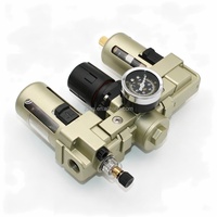 AC3000-03 FRL Filtre-régulateur-lubrificateur G3/8 Unité triple de traitement de l'air pneumatique