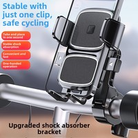 Support de Téléphone Portable Intelligent à Fixation sur Guidon de Moto Vente Chaude, Accessoire de Vélo et Bicyclette de Montagne d'Extérieur, Vente en Gros Usine