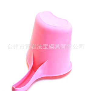 Cucharón de plástico para bebé con mango largo, taza para champú, para necesidades diarias, molde de inyección. - Product Image 2