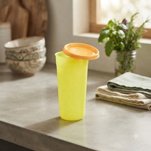 Wholesale PP Plastic Beverage Cup with Lid, Disposable <b>Takeaway</b> Drinking Cup for <b>Coffee</b> Shops, Cafes and Restaurants - Product Image 1