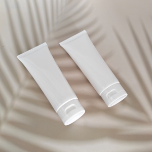 High Quality Plastic Cosmetic Empty Soft Blank Tube For Body Wash Facial Cleanser Cream Oriented Flip Top <b>Sunscreen</b> Packaging - Product Image 1