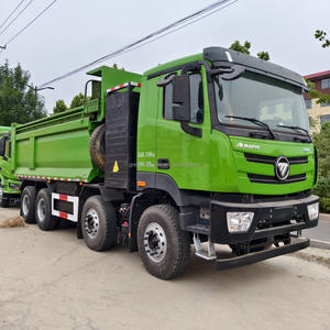 รถดัมพ์โฟตอน 8x4 ใหม่ 400 แรงม้า 12 ล้อ AUMAN 9.6 เมตร รถบรรทุกเทท้าย ยูโร 3/4/5 ดีเซล รถดัมพ์โฟตอนมือสองพร้อมห้องโดยสารใหม่ - Product Image 4