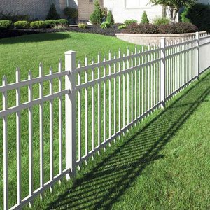 Tubo Metálico Soldado Galvanizado en Caliente con Recubrimiento en Polvo Negro, Certificado, Usado, Ecológico, a Prueba de Roedores, Valla Metálica Exterior de 6 pies <span class=keywords><strong>MU</strong></span> - Product Image 6