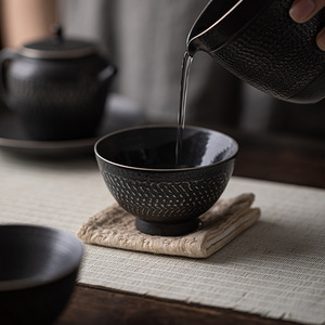 Handmade Pu'er <b>Tea</b> Cup Large Size Master Cup Ceramic Tasting Cup For Kung Fu <b>Tea</b> <b>Set</b> Home Use Personal <b>Tea</b> - Product Image 4