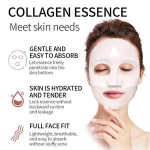 Maschera di sollevamento del collagene profonda Anti rughe maschera per <span class=keywords><strong>la</strong></span> cura della pelle coreana Bio-collagene durante <span class=keywords><strong>la</strong></span> notte in idrogel foglio di collagene maschera - Product Image 6