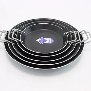 Pers Aluminium Non Stick Paella Pan Big Size Grill Pan