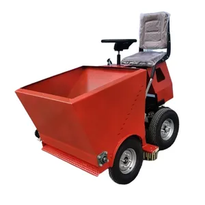 Four-wheeled sand filling machine Driving artificial turf sand flushing machine Sand filling and combing grass machine