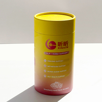 Tube en papier cylindrique personnalisé de qualité alimentaire écologique pour l'emballage de poudre de collagène