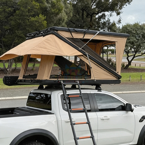 Side Opening Luxury All Seasons Roof <b>Top</b> Tent Waterproof For Camping Roof Tent Hard Wall Side Opening Rooftop Tent With Camping - Product Image 5