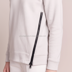 Nouveau sweat à capuche imprimé personnalisé pour femmes pull pull crop top, avec poches kangourou coton sweat respirant - Product Image 1