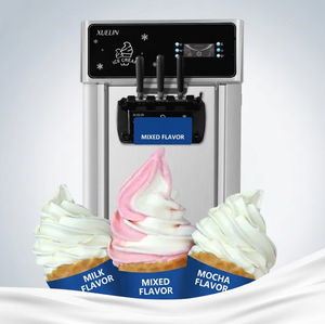 Machines à crème glacée et équipements de transformation populaires en acier inoxydable certifiés Energy <span class=keywords><strong>Star</strong></span> à haut rendement pour les stands commerciaux - Product Image 2