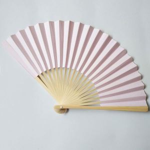 Abanico de Mano Plegable de Bambú Natural al por Mayor para Bodas Españolas, Promoción de Marca, Impresión de Logotipo Personalizado, Abanico de Mano a Granel - Product Image 3